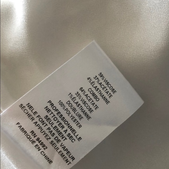 JONATHAN SIMKHAI Satin Combo Front Slit Pant - Picture 5 of 9